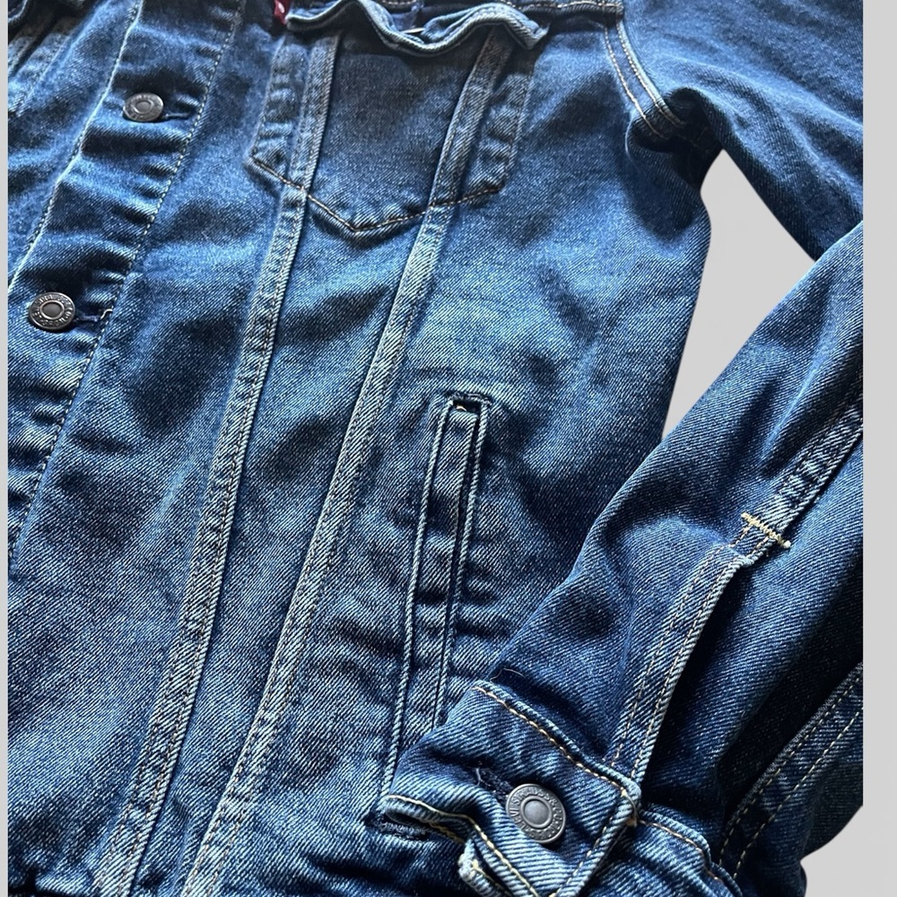 Levi's Light Blue Denim Jacket - Picture 4 of 6